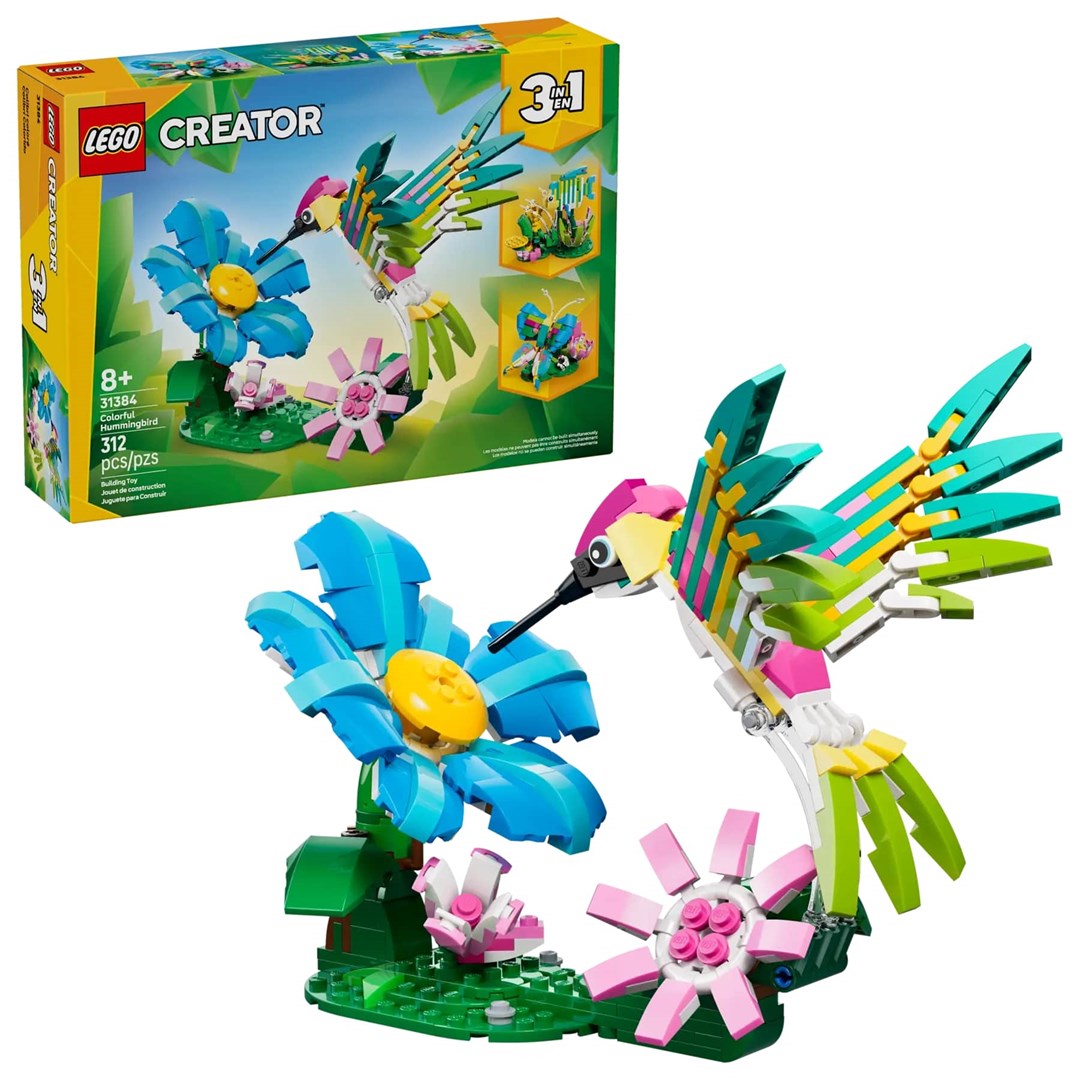 LEGO Creator 3w1 - Dzikie zwierzęta: Kolorowy koliber — zdjęcie 1 z 8