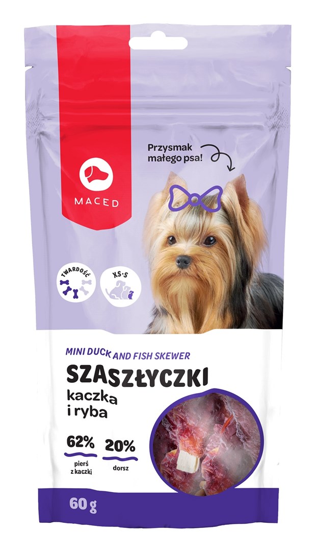MACED Szaszłyczki Kaczka i Ryba 60g
