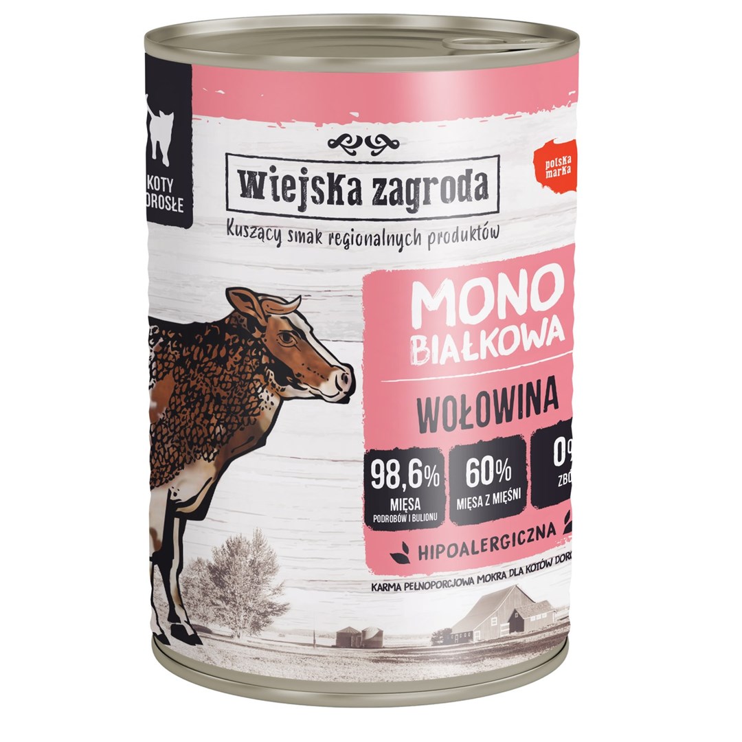 Wiejska Zagroda Monobiałkowa Wołowina 40g