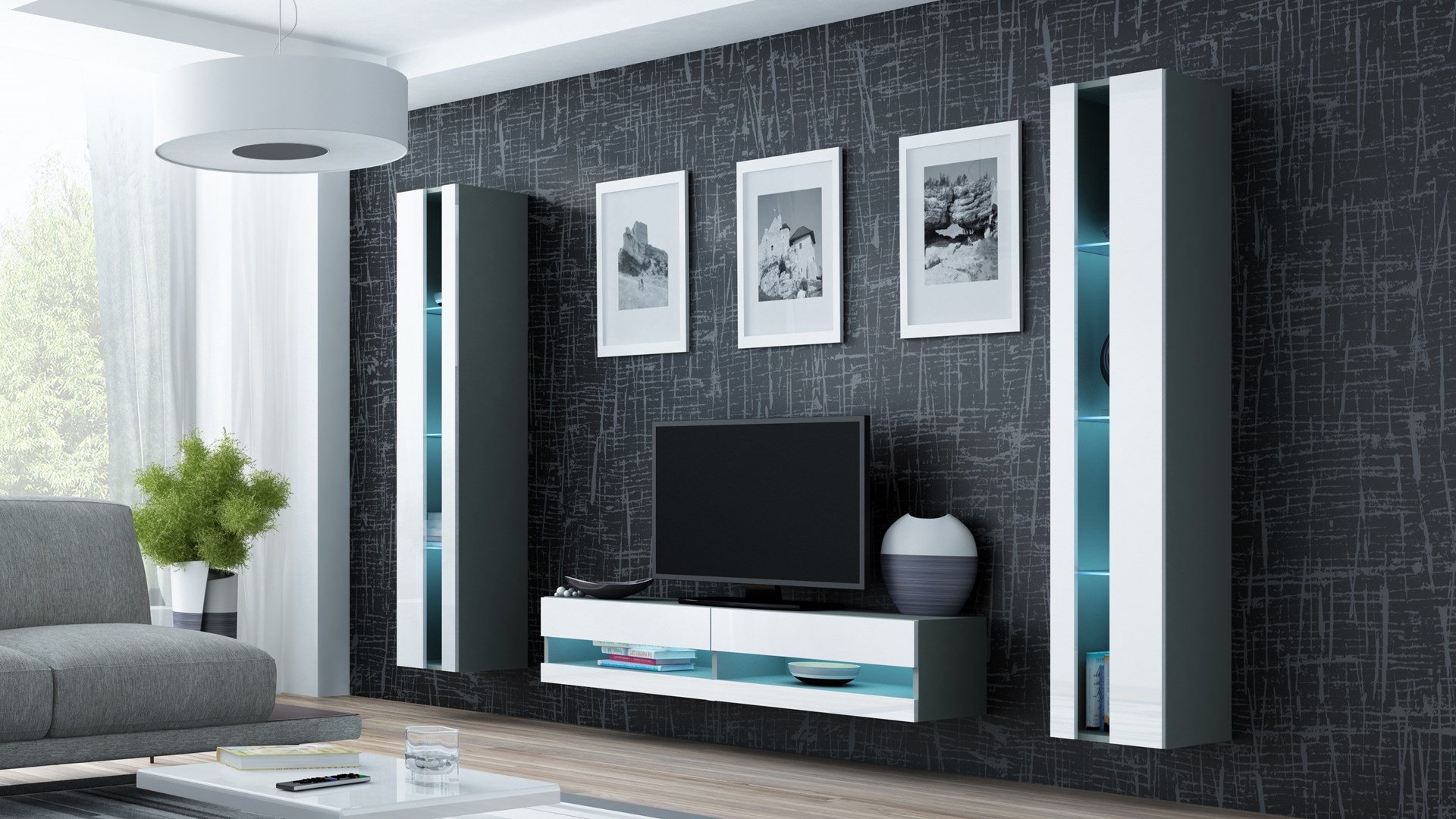 Zestaw VIGO NEW 12 szary/biały połysk — zdjęcie 1 z 3