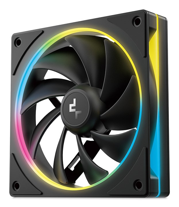 Wentylator DeepCool FL12 SE - LED, 4-pin — zdjęcie 1 z 6