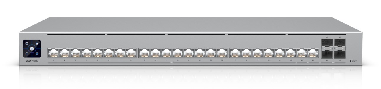 Switch Ubiquiti UniFi 28p Managed Multigigabit/10G — zdjęcie 1 z 8