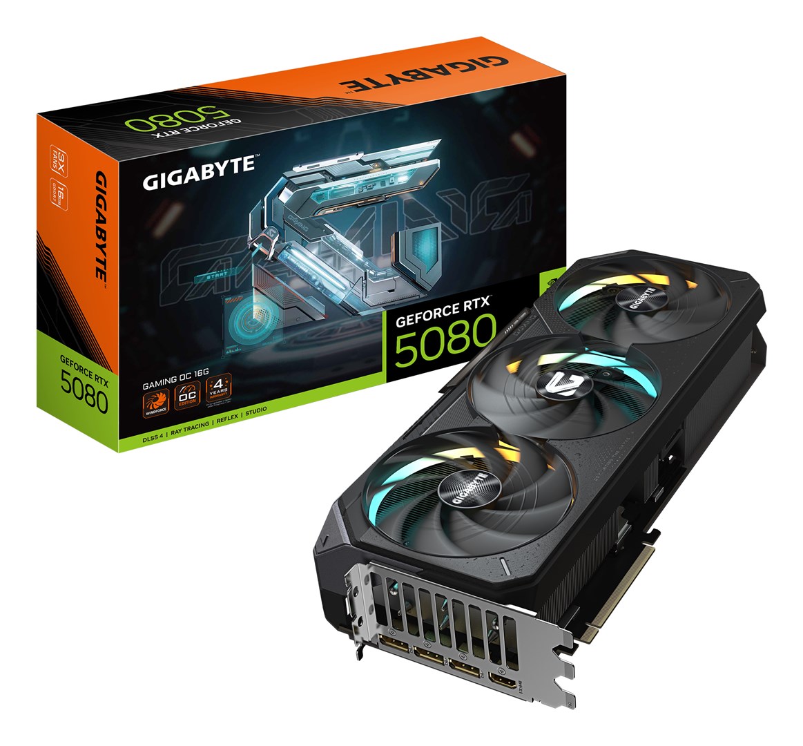 Karta graficzna Gigabyte GeForce RTX 5080 16GB — zdjęcie 1 z 8