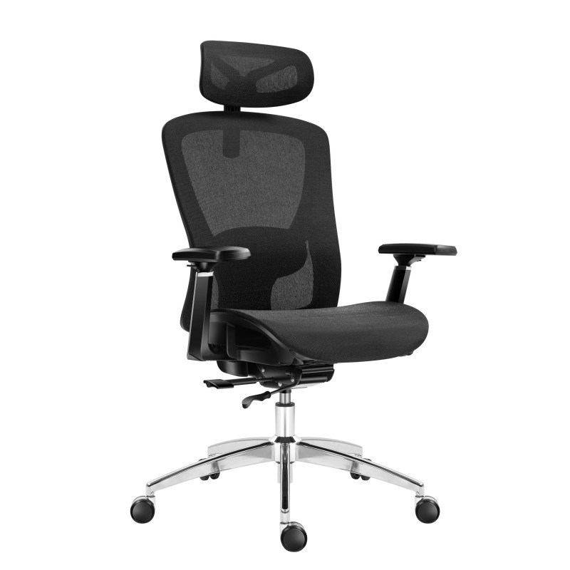 Fotel obrotowy Expert 5.3 Black Mesh — zdjęcie 1 z 4