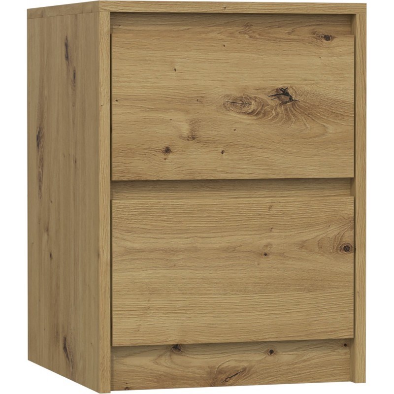 K2 KARO SZAFKA NOCNA 2 SZUFLADY ARTISAN — zdjęcie 1 z 6
