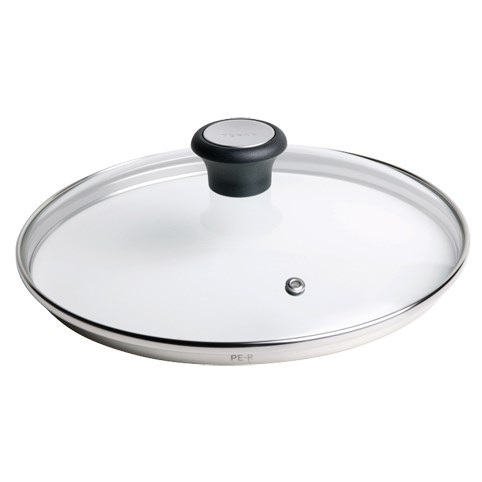 Pokrywka Tefal 30cm czarna z otworem parowym