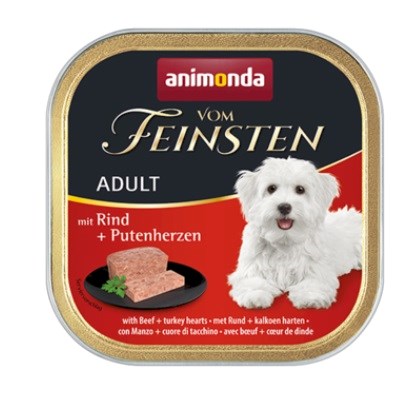 ANIMONDA Vom Feinsten Classic 150g wołowina i serca indyka