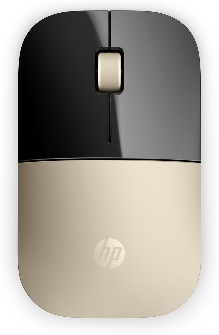 Mysz HP Z3700 Wireless Mouse Gold bezprzewodowa — zdjęcie 1 z 4