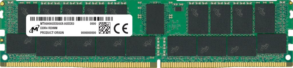 Micron RDIMM 32GB DDR4 2666MHz ECC Registered
