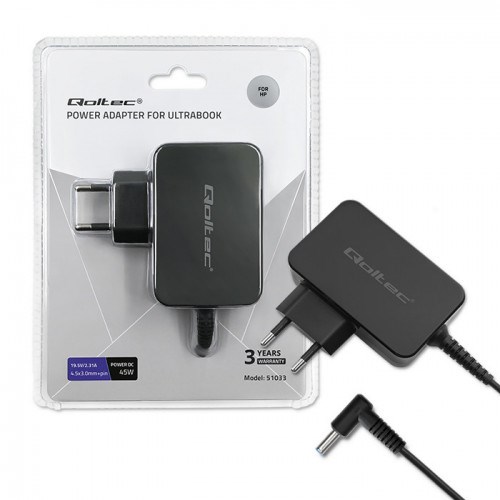 QOLTEC Zasilacz 45W do Ultrabooka HP — zdjęcie 1 z 8