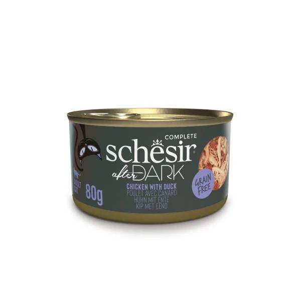 SCHESIR After Dark Fillets 80g Kurczak z Kaczką — zdjęcie 1 z 6