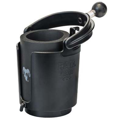 Uchwyt RAM® Level Cup™ 16 uncji z piłką — zdjęcie 1 z 2