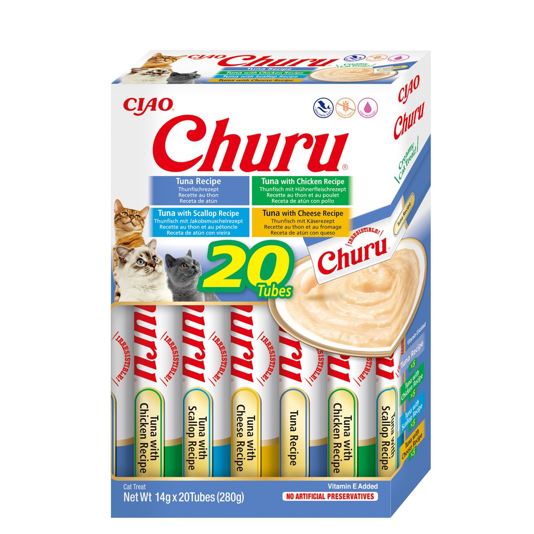 INABA CHURU Varietes Tuńczyk 20x14 g — zdjęcie 1 z 6
