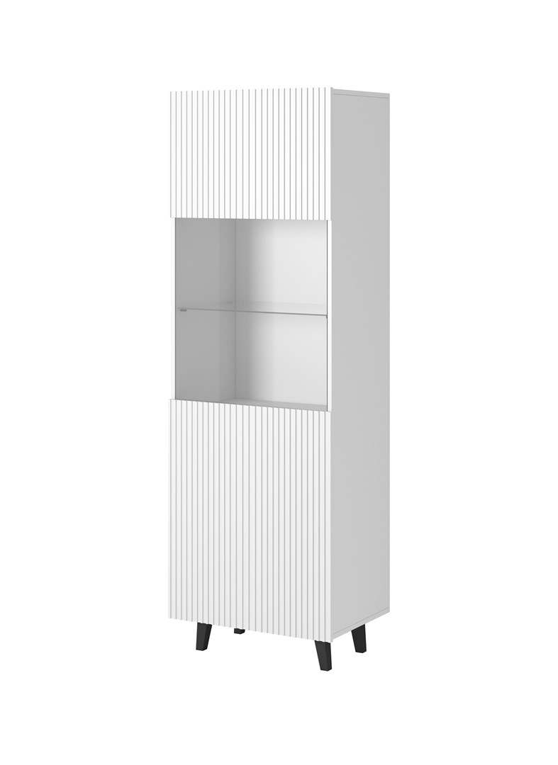 Witryna PAFOS 60x40x182 biały mat — zdjęcie 1 z 4