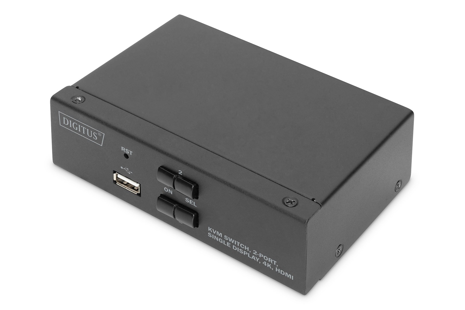 DIGITUS PRZEŁĄCZNIK KVM 2 PORTOWY HDMI 4K 30HZ — zdjęcie 1 z 4