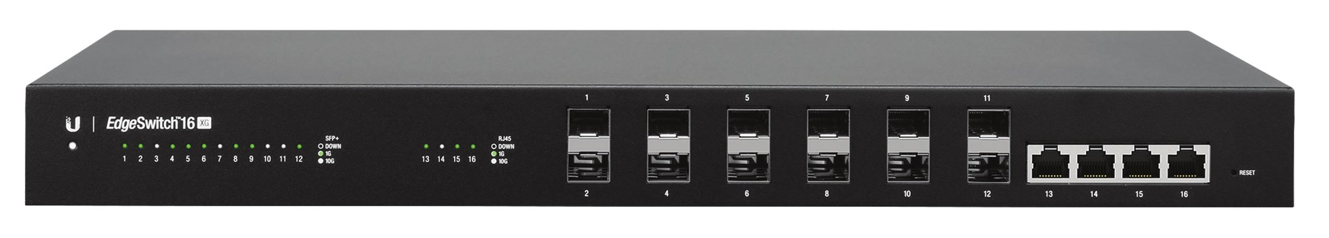 Switch Ubiquiti EdgeSwitch 16 XG 16p Managed 10G — zdjęcie 1 z 6
