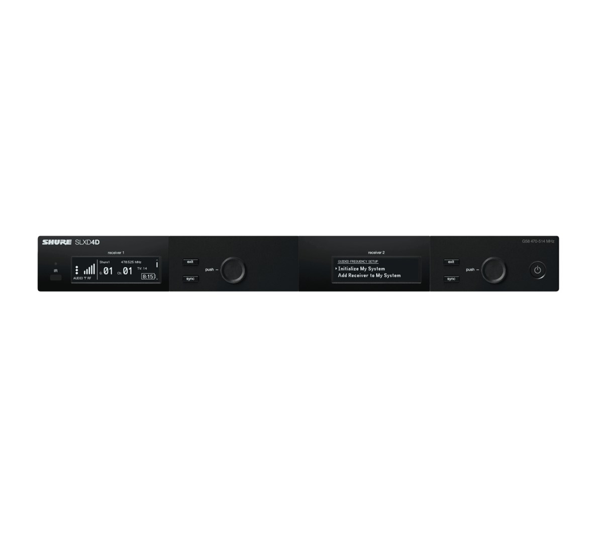 Shure SLXD4DE - Odbiornik Podwójny Cyfrowy — zdjęcie 1 z 2