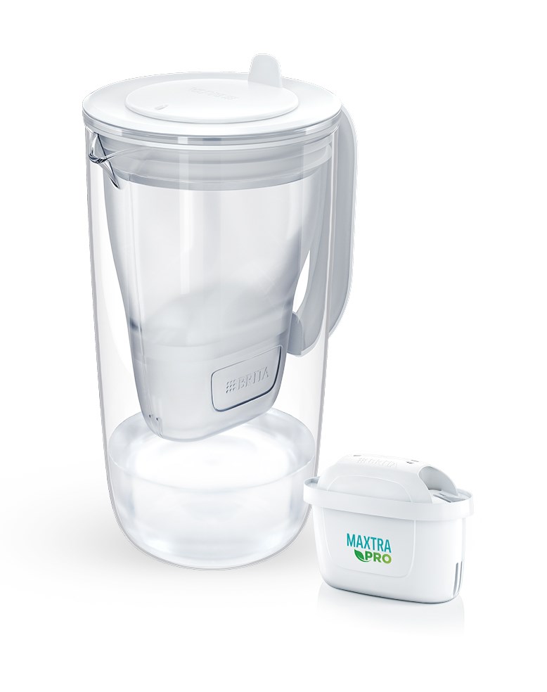 Dzbanek filtrujący Brita Glass+1 Maxtra Pro PP (szary, 1,5 l) — zdjęcie 1 z 8