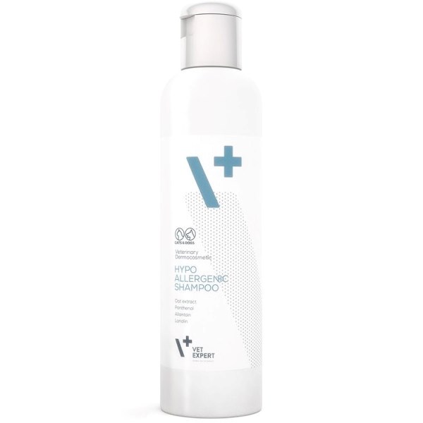 VetExpert Hypoallergenic Shampoo 250ml - Pielęgnacja Psów i Kotów — zdjęcie 1 z 4