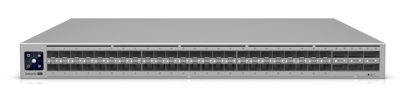 Switch Ubiquiti Enterprise Campus Aggregation Managed 48p 25G 6p 100G (ECS-Aggregation) — zdjęcie 1 z 8