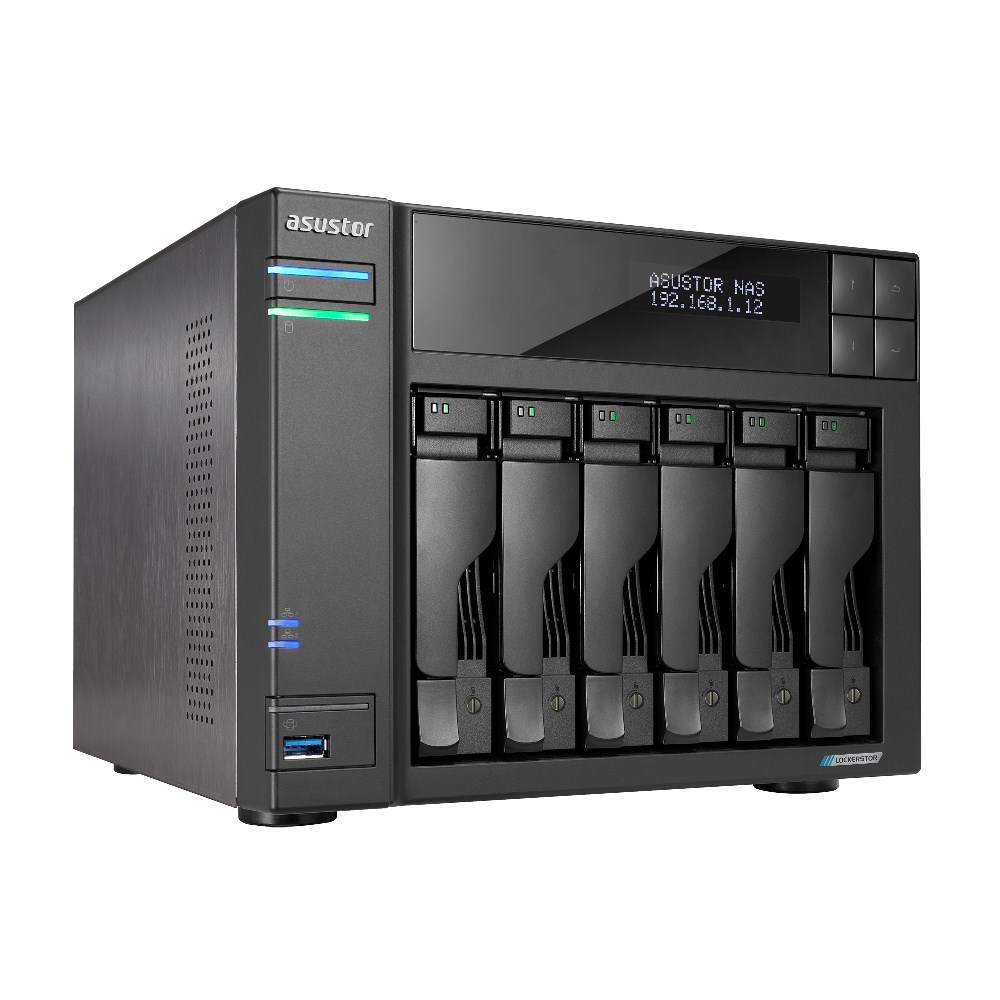 NAS Asustor AS6706T - 6x 3.5" SATA/2.5" SSD — zdjęcie 1 z 6