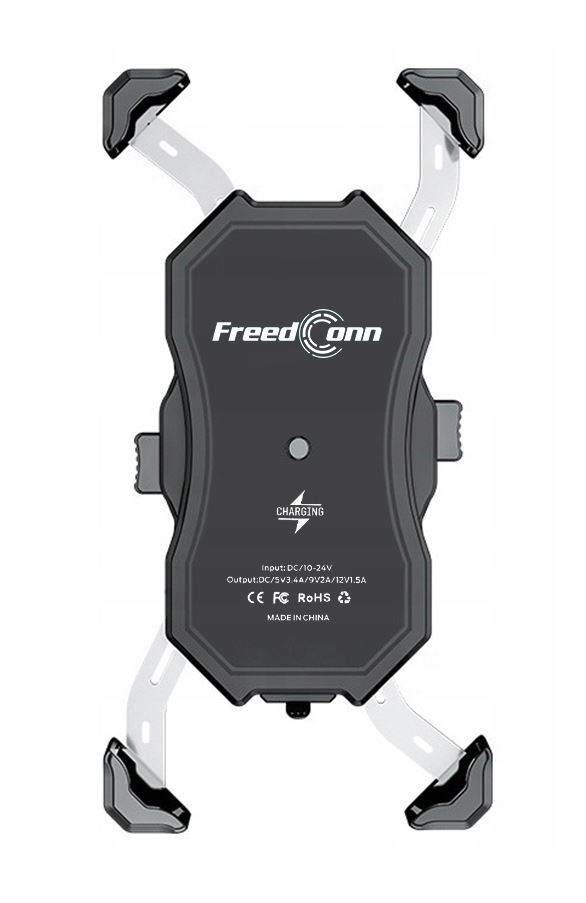 Uchwyt FreedConn MC1W 15W + USB 10,2 cm — zdjęcie 1 z 4
