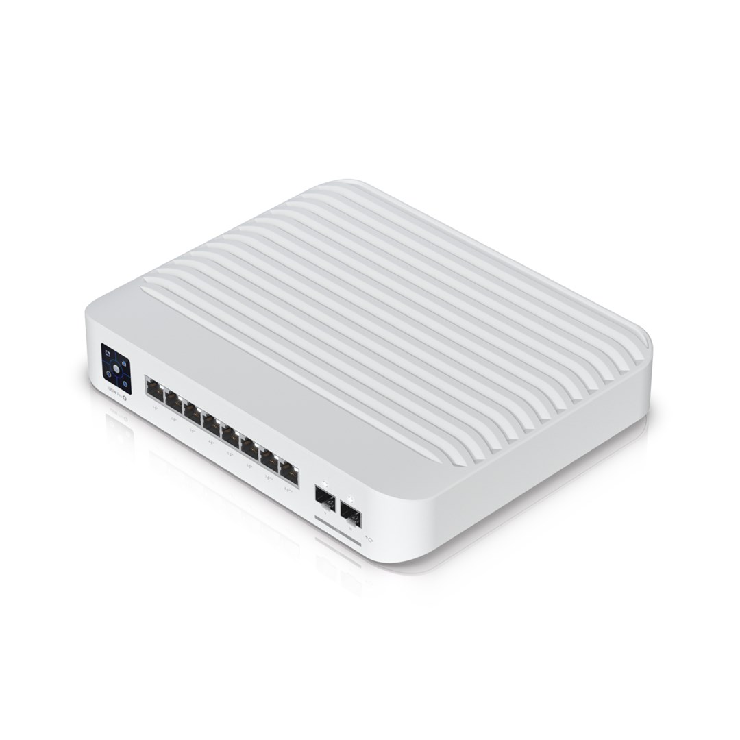 Switch Ubiquiti UniFi Pro 8 PoE 10p PoE ( PoE+: 6; PoE++: 2;) Managed Gigabit/10G (USW-Pro-8-PoE-EU) — zdjęcie 1 z 4