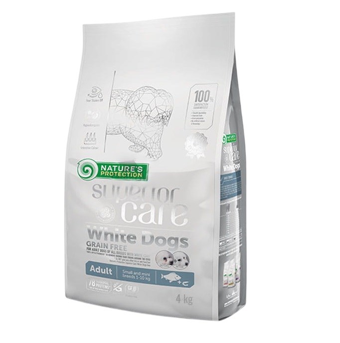 Nature's Protection GF White Fish Adult Small 4kg — zdjęcie 1 z 2