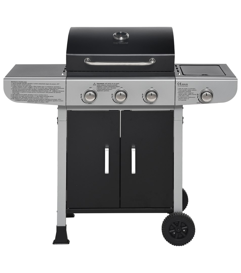 Grill gazowy Ravanson GO-3 10,6kW — zdjęcie 1 z 8