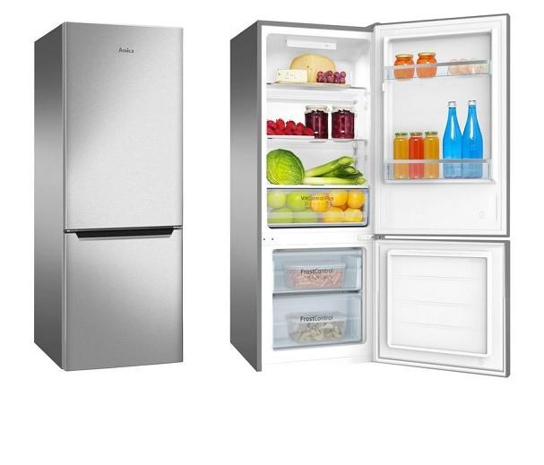 Chłodziarko-zamrażarka AMICA FK244.4X(E) Inox — zdjęcie 1 z 6
