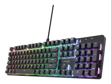 Klawiatura gamingowa Trust GXT 871 ZORA WIRELESS US — zdjęcie 1 z 5