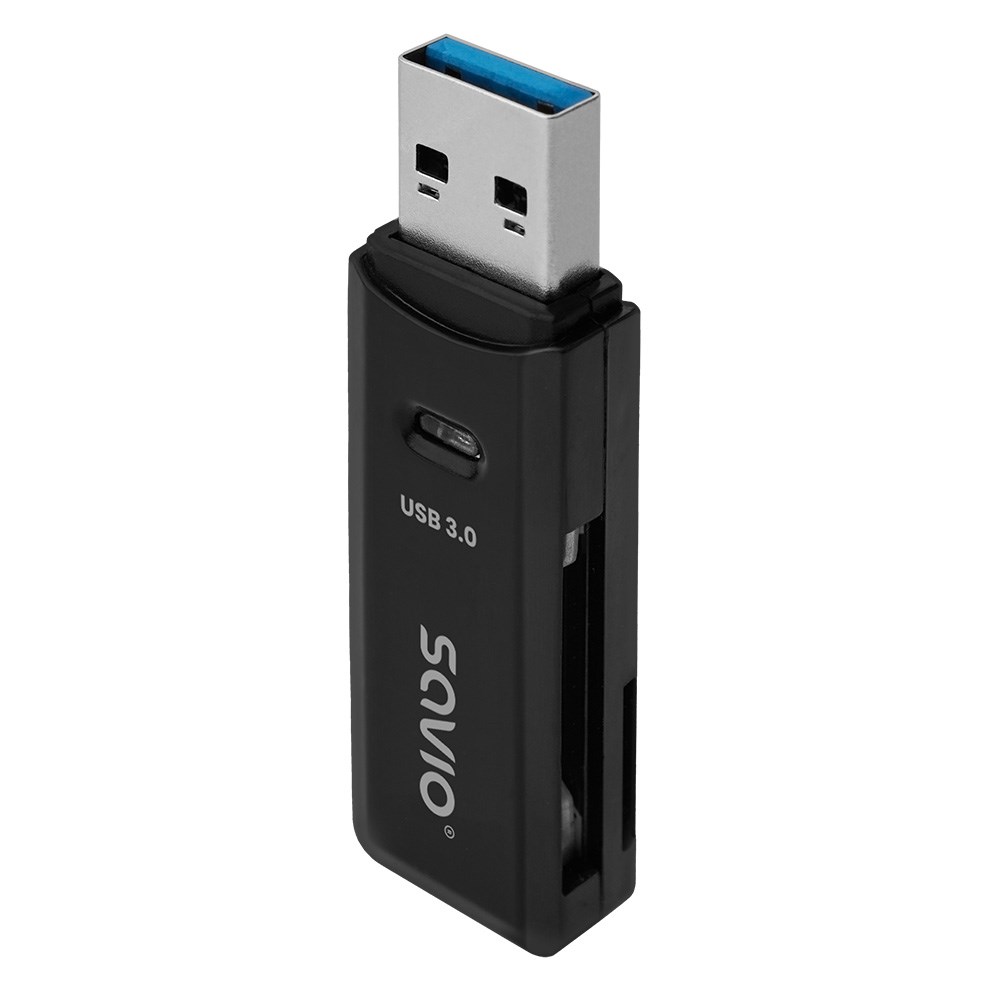 SAVIO CZYTNIK KART SD, USB 3.0 AK-64 — zdjęcie 1 z 5