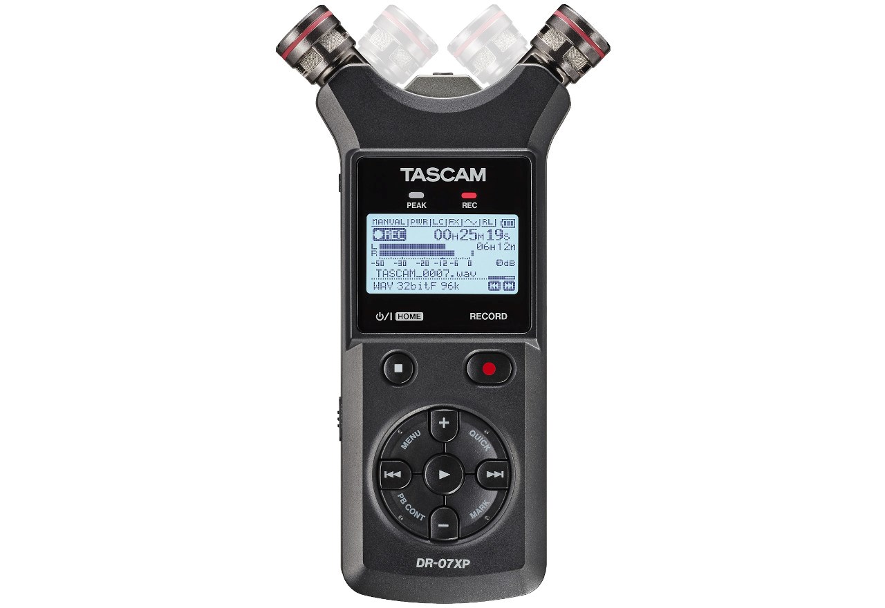 Tascam DR-07XP - Przenośny cyfrowy rejestrator — zdjęcie 1 z 4