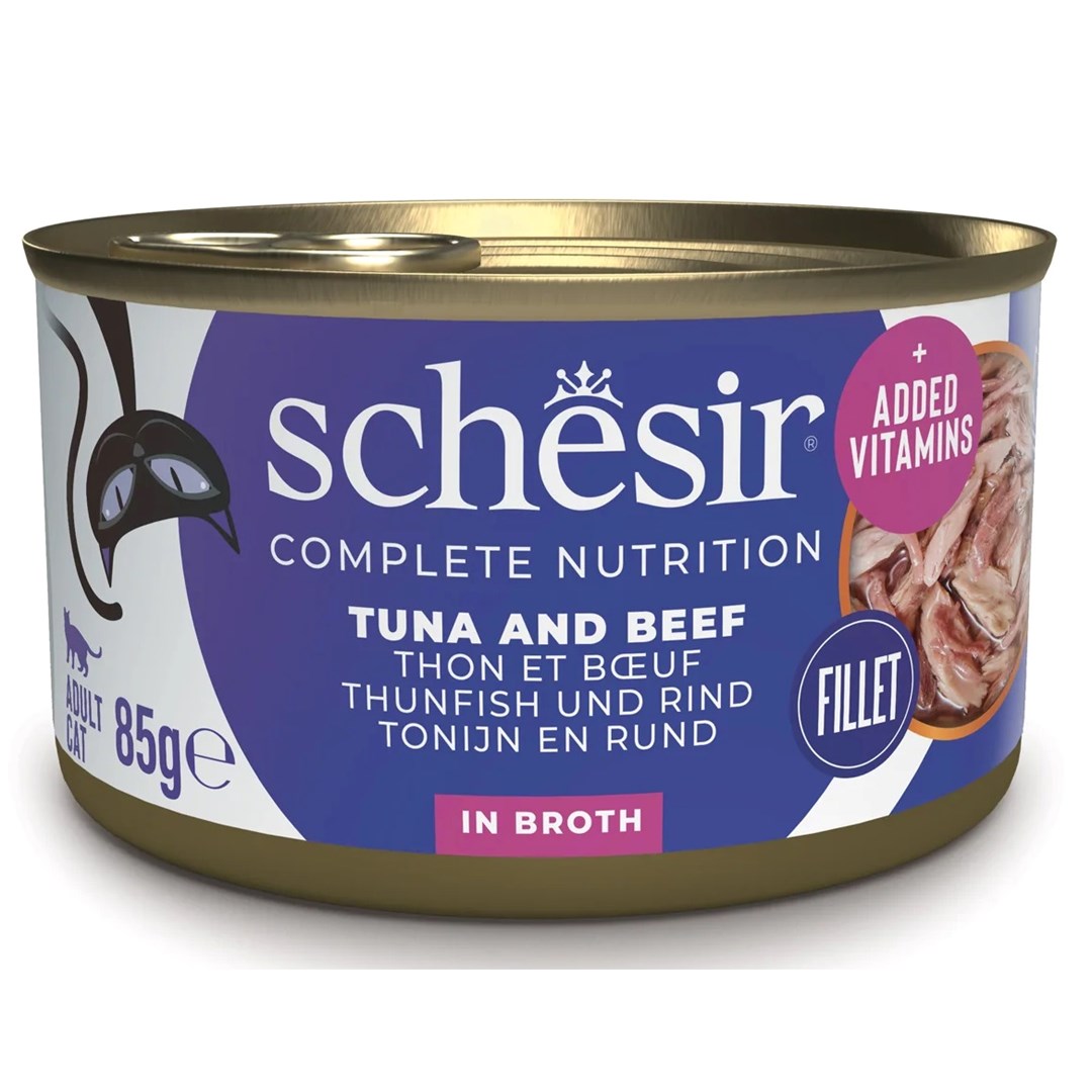 SCHESIR Adult w Naturalnym Soku Tuńczyk 85g — zdjęcie 1 z 2
