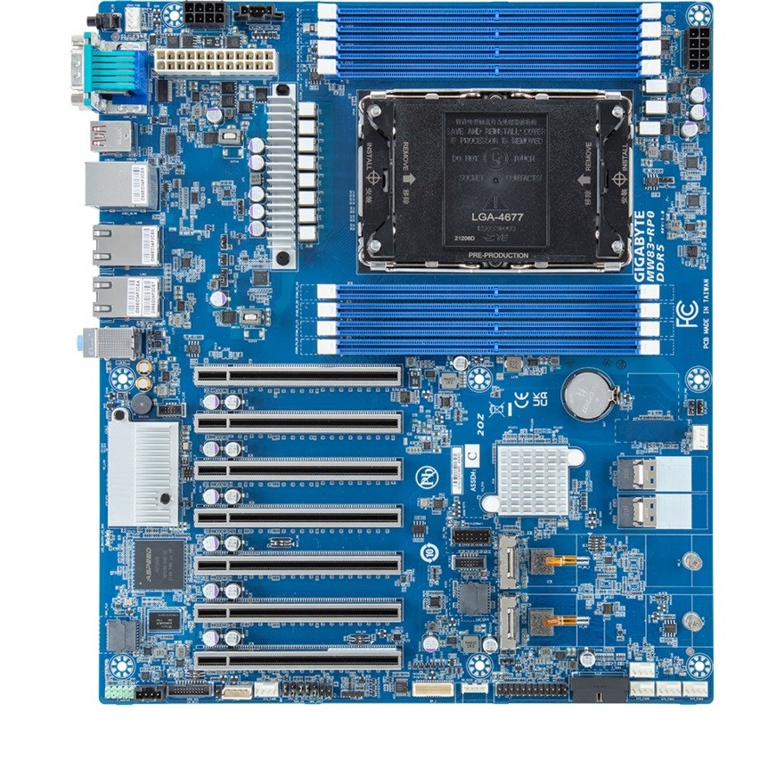 Płyta główna Gigabyte MW83-RP0 LGA4677 Intel Xeon W-2400/W-3400 — zdjęcie 1 z 5