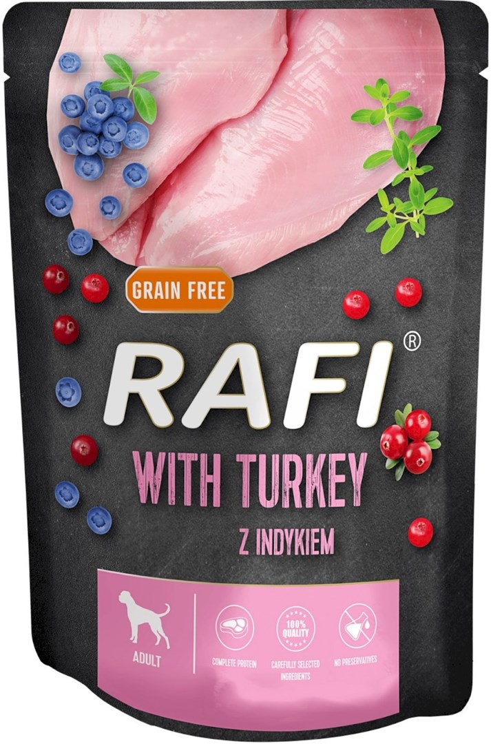 DOLINA NOTECI Rafi z indykiem - 300g — zdjęcie 1 z 2