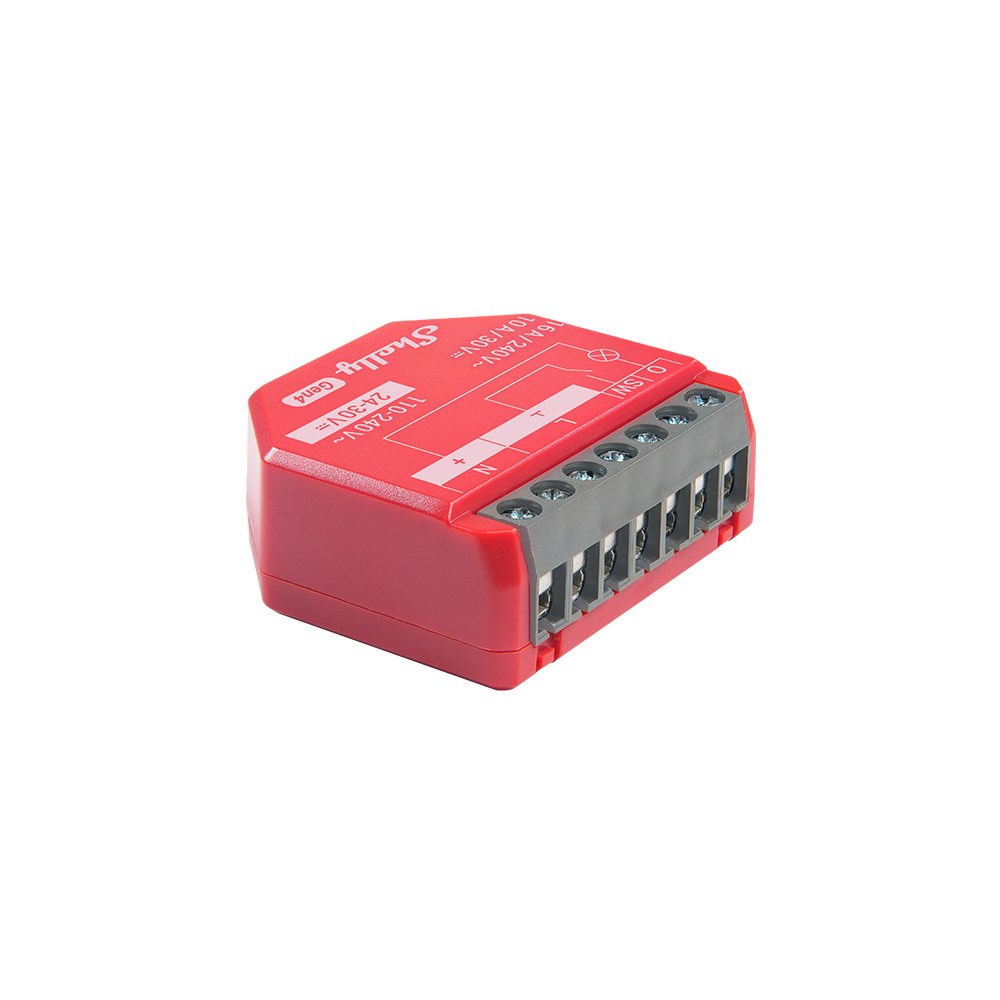 Inteligentny sterownik z pomiarem energii WiFi Shelly 1PM Gen4 — zdjęcie 1 z 4