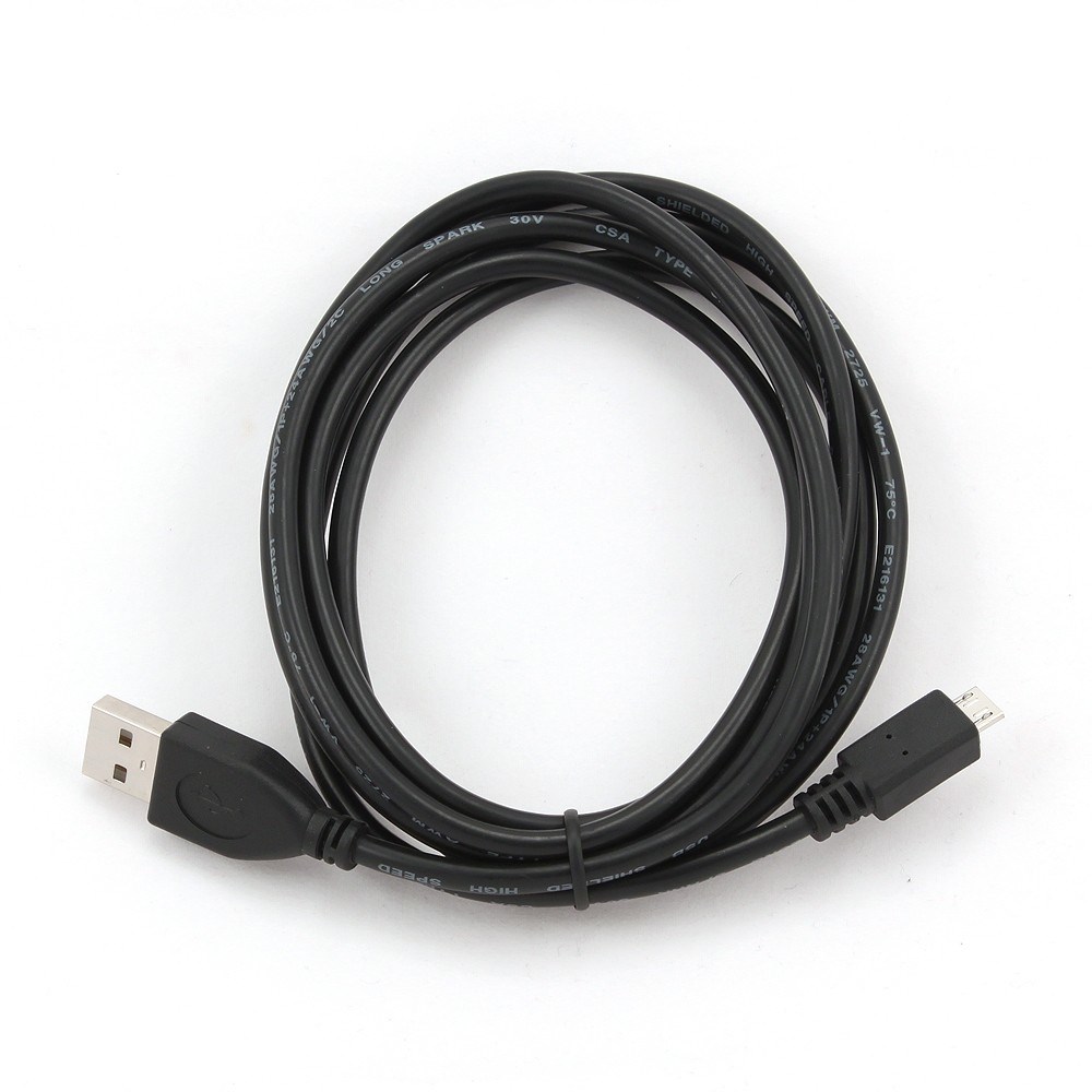 Kabel GEMBIRD CCP-MUSB2-AMBM-1M, 1m, czarny — zdjęcie 1 z 2