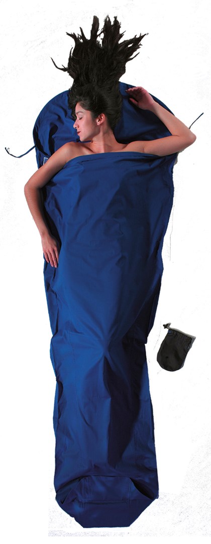 Wkładka do śpiwora Cocoon MummyLiner Cotton, ultramarine blue — zdjęcie 1 z 2
