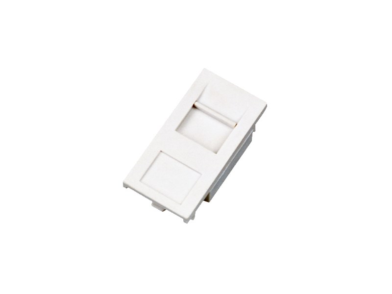 Adapter z przesłoną A-LAN OS002, biały, 45mm