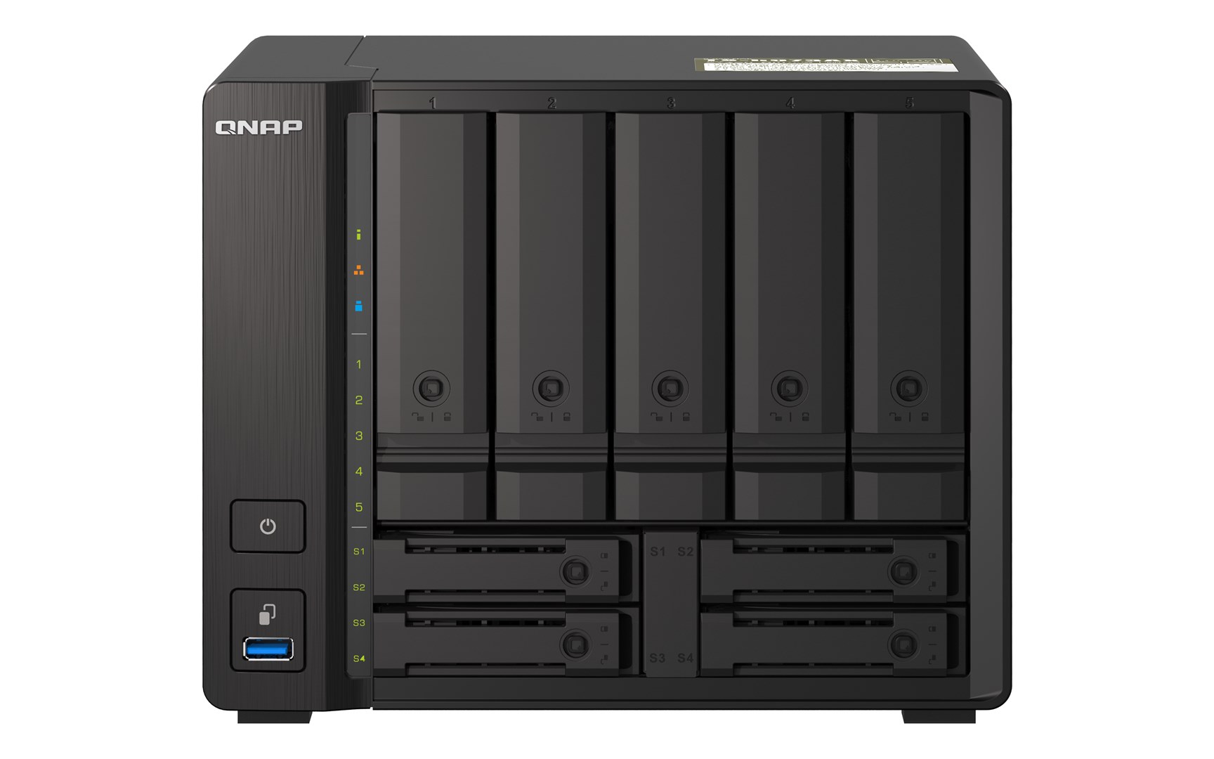 Qnap TS-h973AX-32G, Tower, AMD Ryzen V1500B — zdjęcie 1 z 6