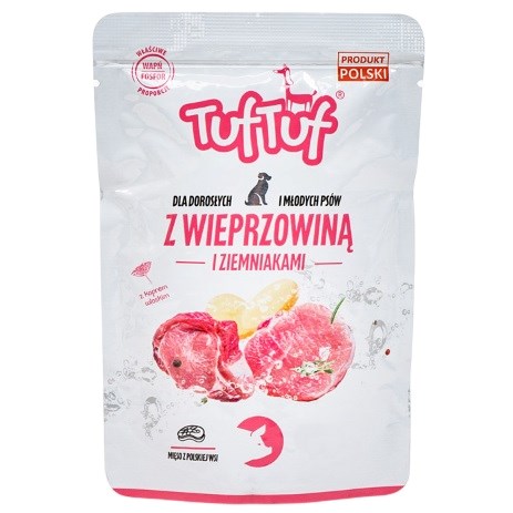 Tuf Tuf Saszetka mielonka z wieprzowiną 300g