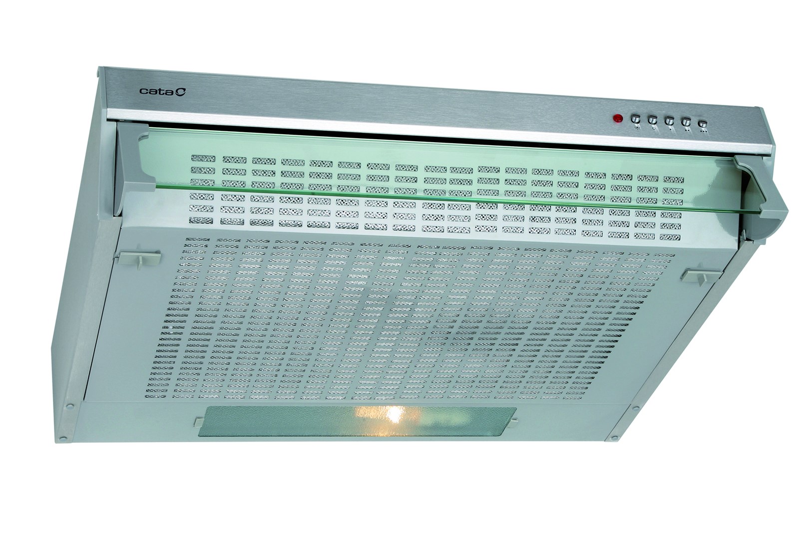 Okap CATA Hood FK SLIM 6000 X Konwencjonalny Klasa efektywności energetycznej B, Szerokość 60cm | 162 m3/h | Mechaniczne | LED | Stal nierdzewna (WYPRZEDAŻ)