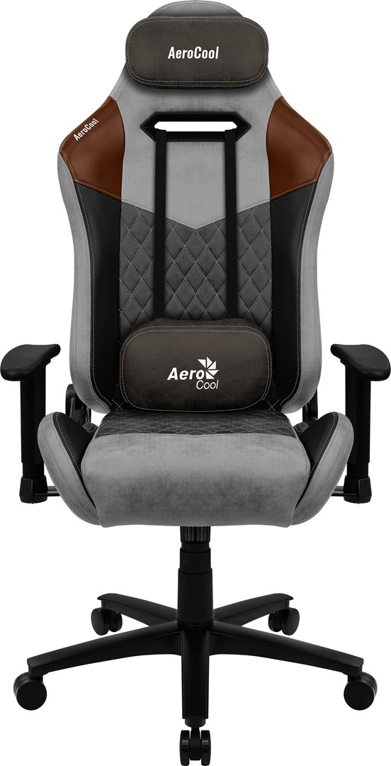 FOTEL AEROCOOL AC-280 DUKE SZARY — zdjęcie 1 z 7