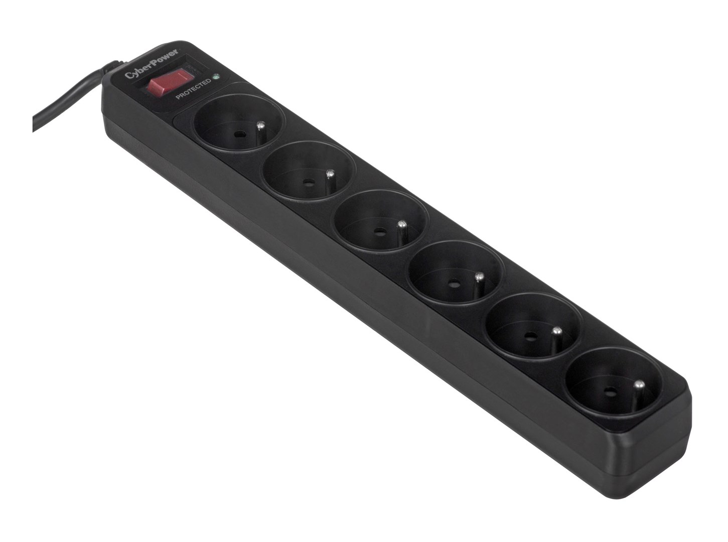 Listwa przeciwprzepięciowa CyberPower B0620SC0-FR — zdjęcie 1 z 4