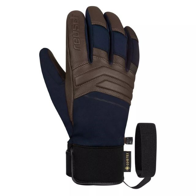 Rękawice narciarskie Reusch Jupiter Gore-Tex 9, granatowe — zdjęcie 1 z 3