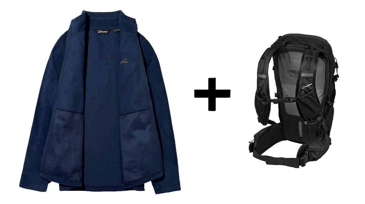 Kurtka Berghaus Prism PT InterActive M + Plecak 23l — zdjęcie 1 z 6