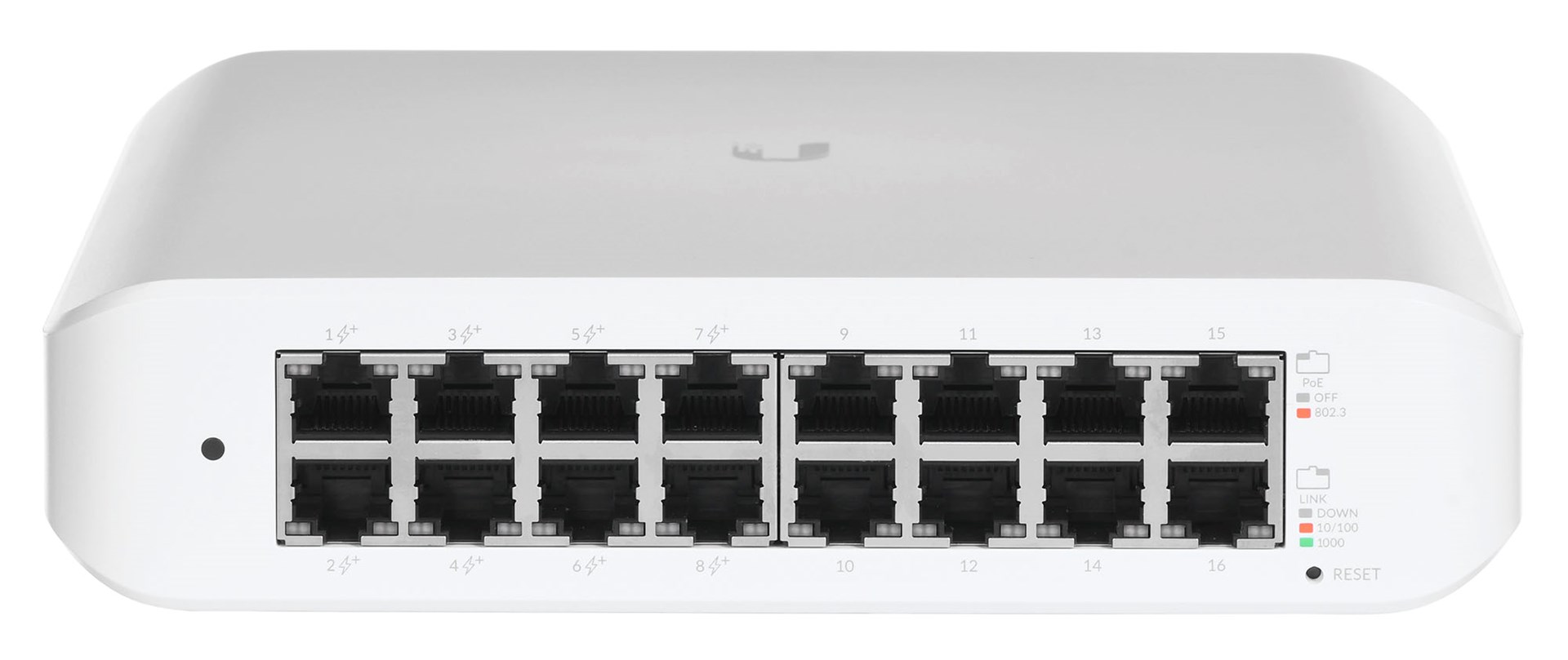 Switch Ubiquiti UniFi Lite 16 PoE 16p Zarządzany — zdjęcie 1 z 8