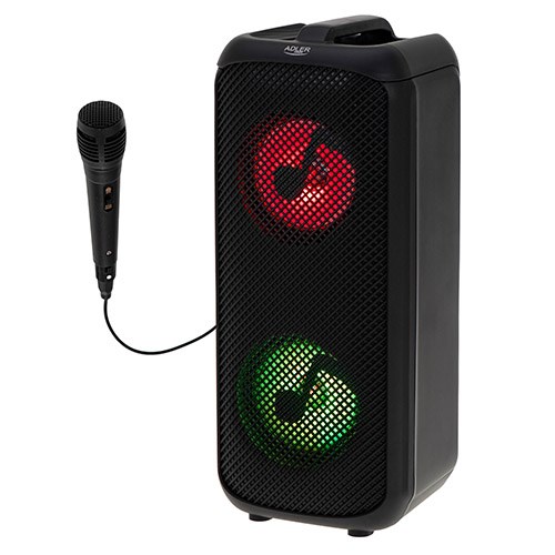 Głośnik bluetooth ADLER AD 1903 - Wolnostojący, LED — zdjęcie 1 z 8