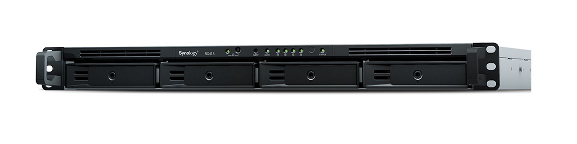 Expansion unit Synology RX418; 1U RACK; 4x HDD/SSD